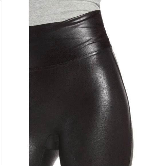 Black leather leggings on one side.S/P - Picture 3 of 6